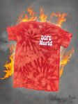 D.O.P.E. World dyed tee- “ Fire”