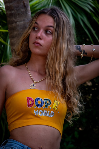 D.O.P.E. World - Mustard/Paisley tube