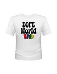 DOPE World Kids tee - white