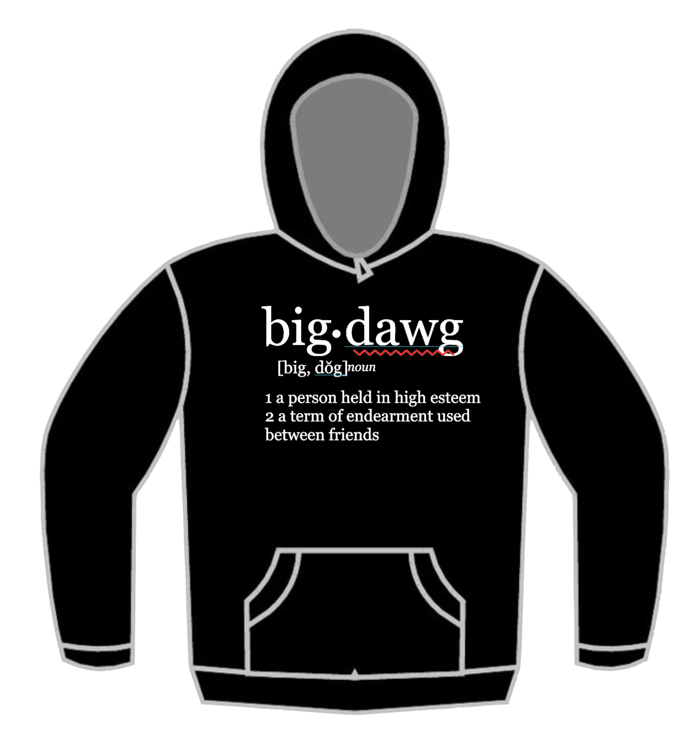 D.O.P.E.™️ The Big Dawg shirt- black